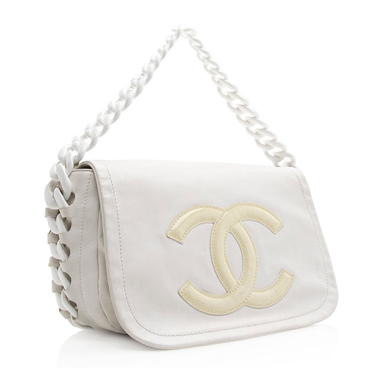 Chanel Leather Modern Chain Flap Shoulder Bag (SHF-20393)