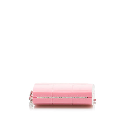 Chanel Lucite Minaudiere Perspex Clutch Bag (SHG-bfRp1G)