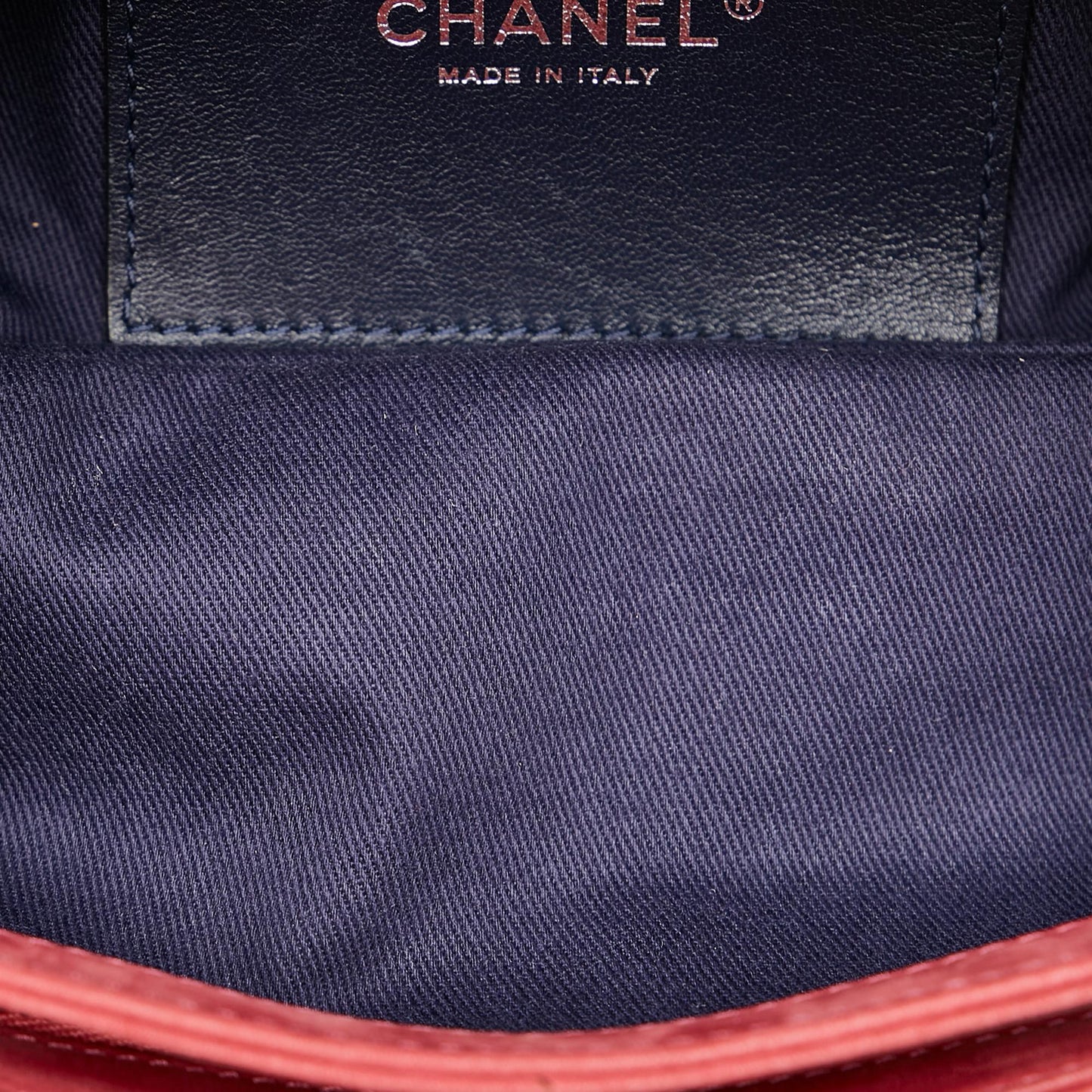 Chanel Mademoiselle Leather Bowling Bag (SHG-35686)