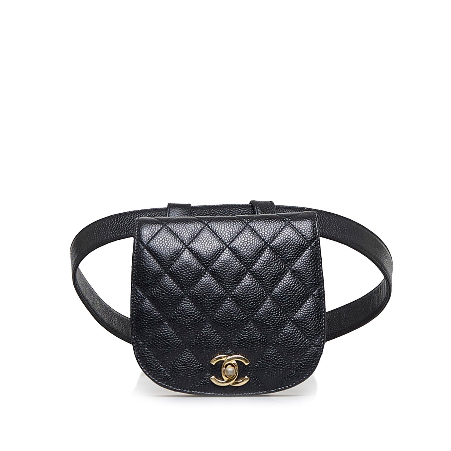 Chanel Matelasse Caviar Belt Bag (SHG-5HLic8)