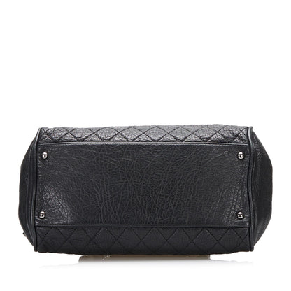 Chanel Matelasse Lady Braid Bowler (SHG-37984)