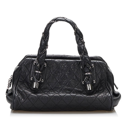 Chanel Matelasse Lady Braid Bowler (SHG-37984)