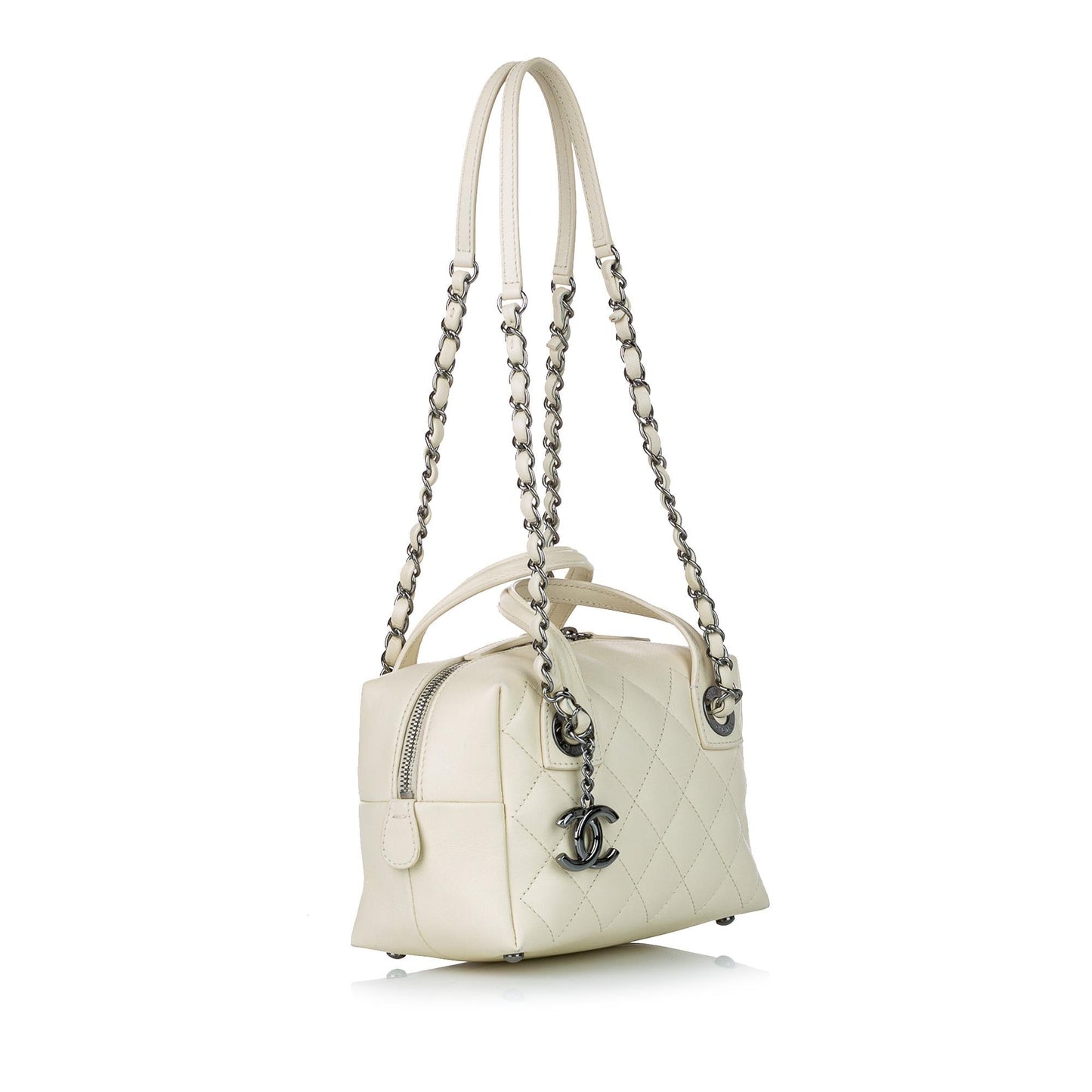 Chanel Matelasse Lambskin Leather Satchel (SHG-31360)