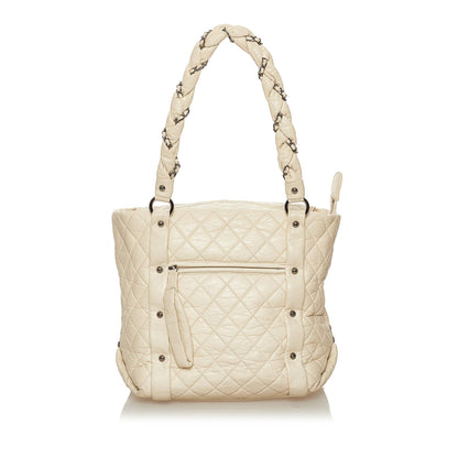 Chanel Matelasse Lambskin Leather Tote Bag (SHG-28565)