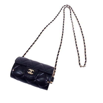 Chanel Matelasse Mini Crossbody Bag (SHG-LPYHyW)