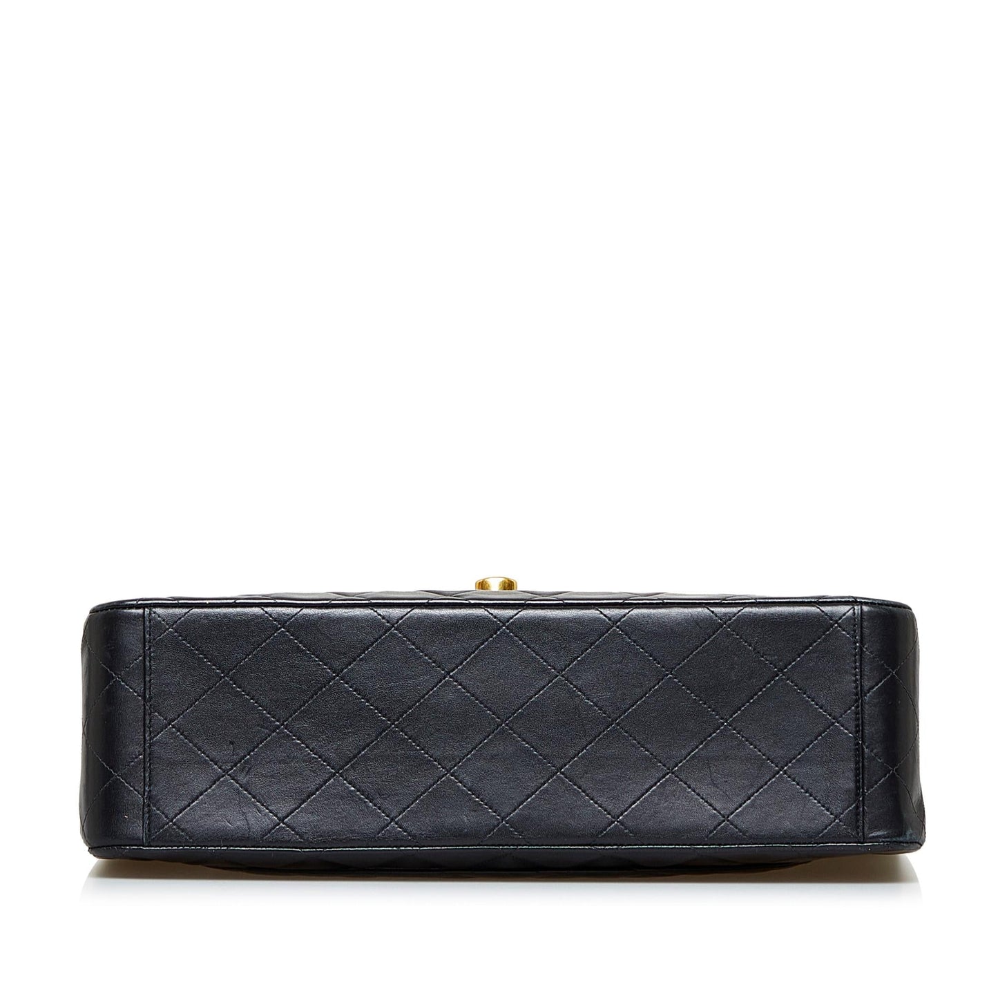 Chanel Maxi Classic Lambskin Double Flap (SHG-rPvxRG)