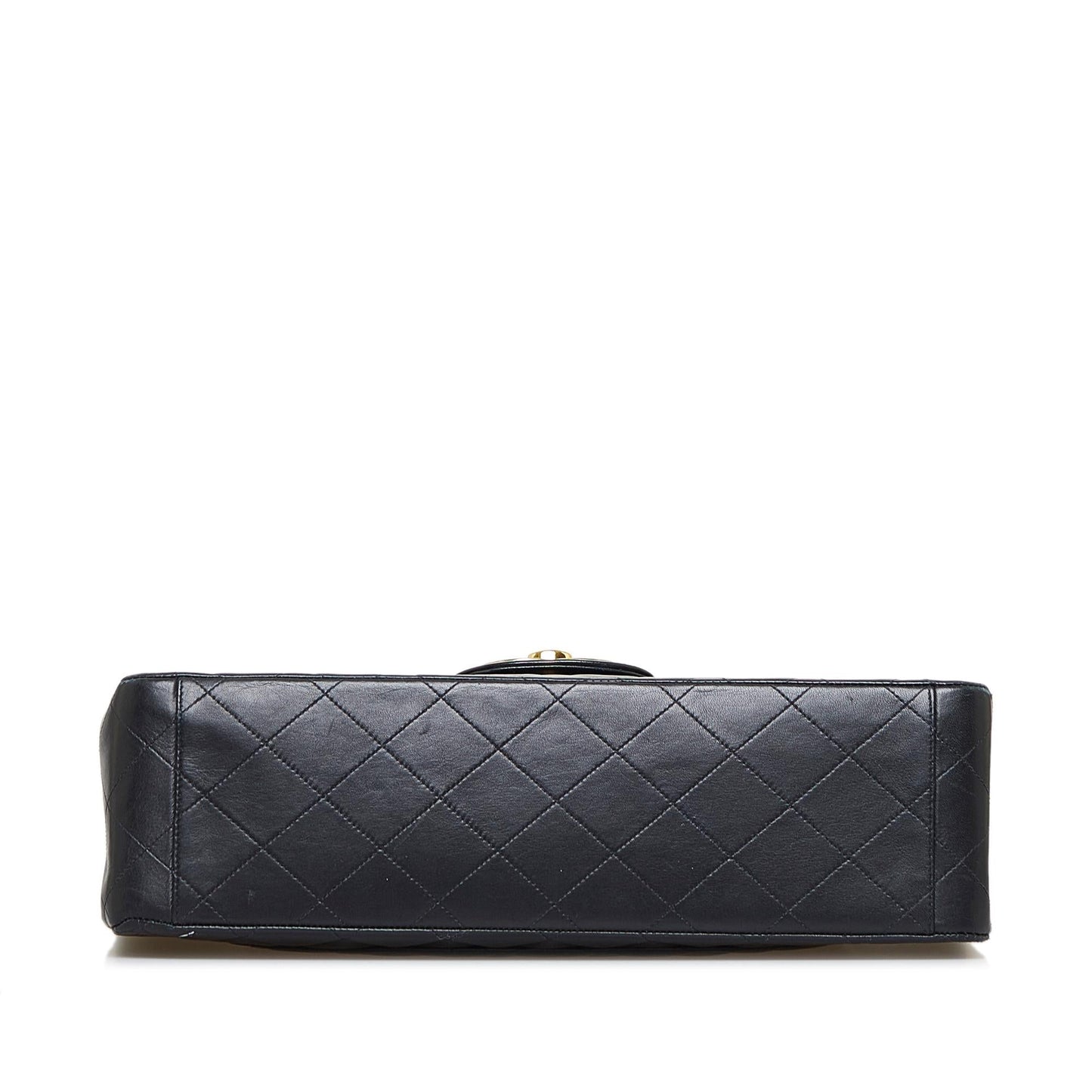 Chanel Maxi Classic Lambskin Double Flap (SHG-qfalWR)