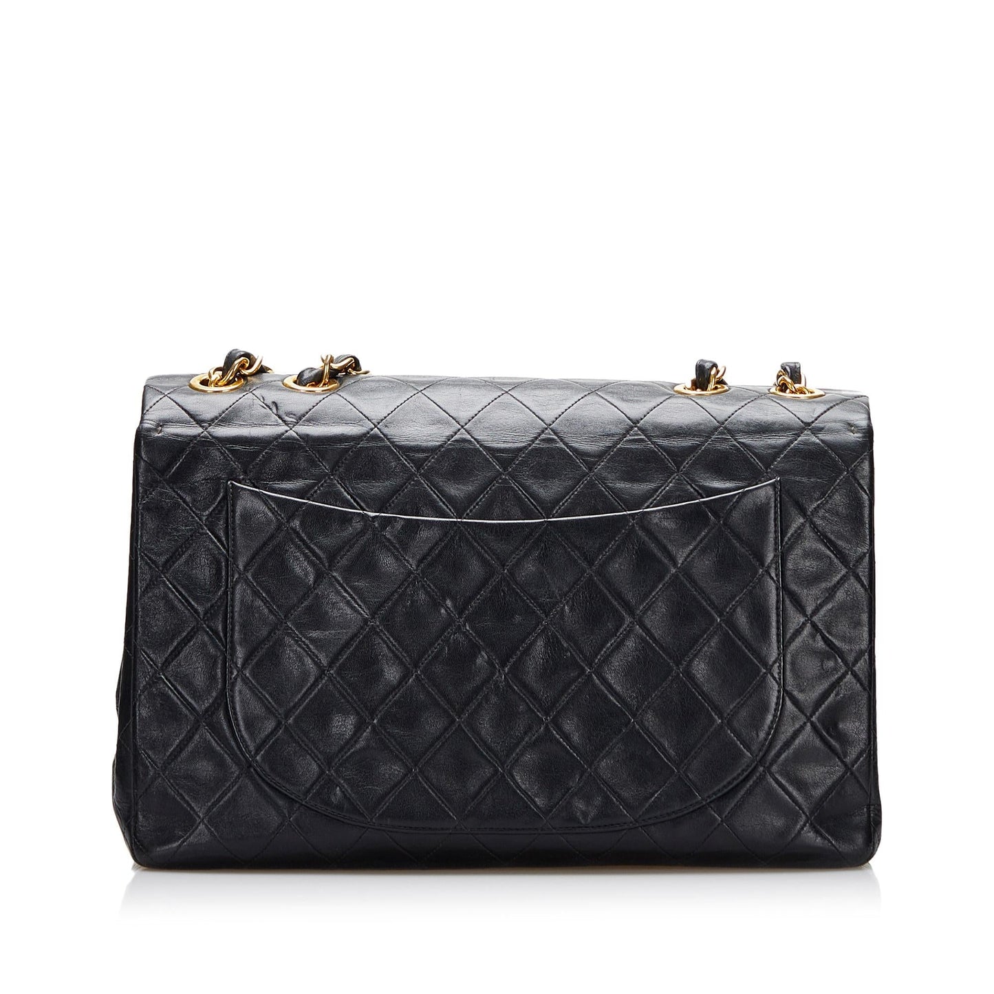 Chanel Maxi Classic Lambskin Single Flap (SHG-WFihyq)