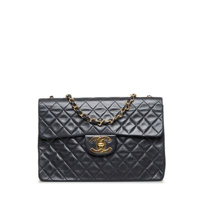 Chanel Maxi Classic Lambskin Single Flap (SHG-NOkbrf)