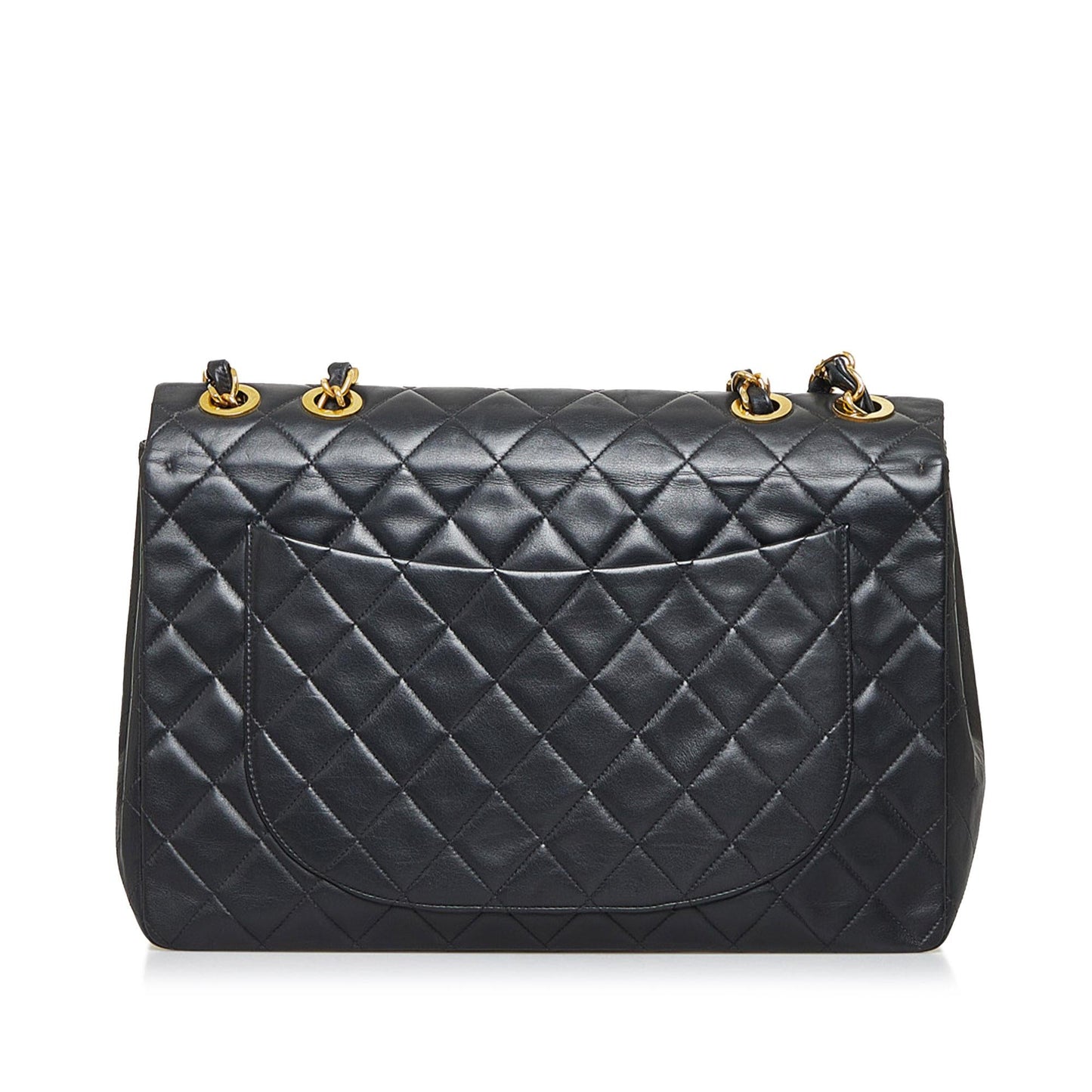 Chanel Maxi Classic Lambskin Single Flap (SHG-bNolFY)