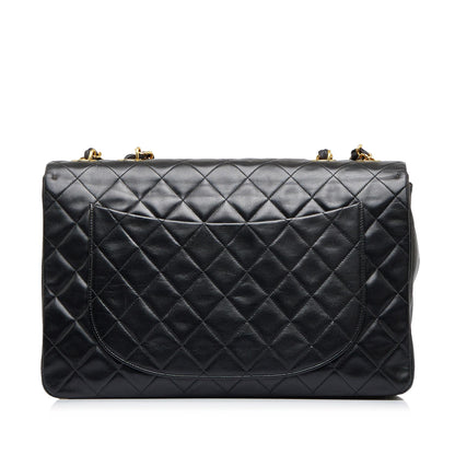 Chanel Maxi Classic Lambskin Single Flap (SHG-pmEpJD)