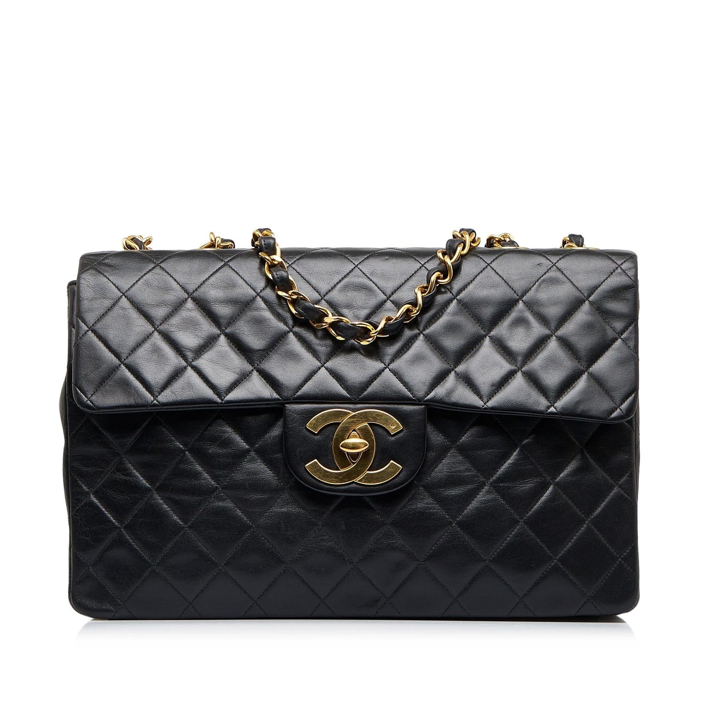 Chanel Maxi Classic Lambskin Single Flap (SHG-pmEpJD)