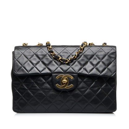 Chanel Maxi Classic Lambskin Single Flap (SHG-pmEpJD)