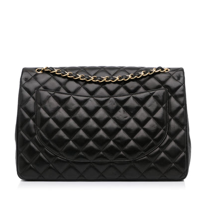 Chanel Maxi Classic Lambskin Single Flap (SHG-Jma1dB)