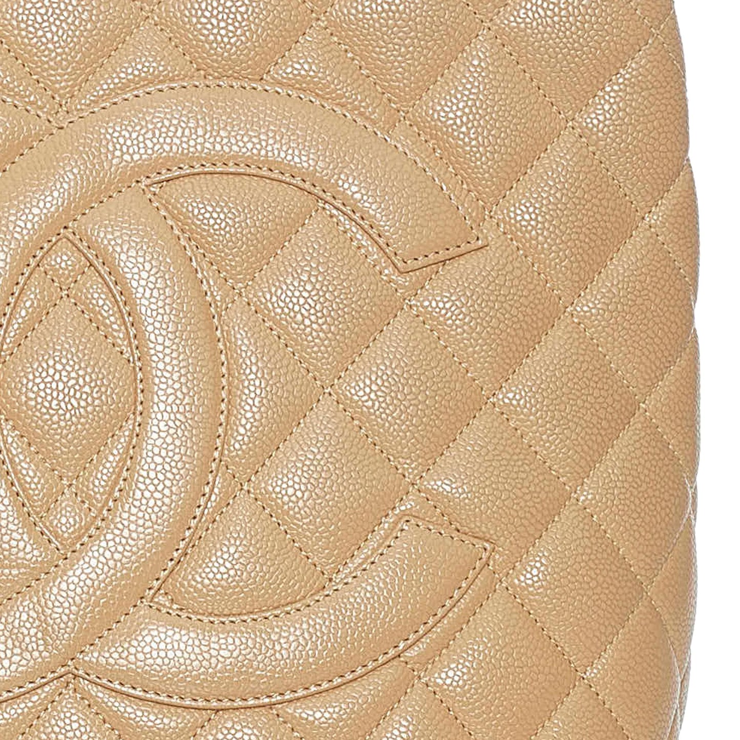 Chanel Medallion Caviar Leather Tote Bag (SHG-33642)