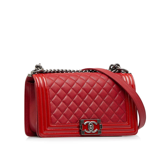 Chanel Medium Boy Flap Bag (SHG-954DGK)