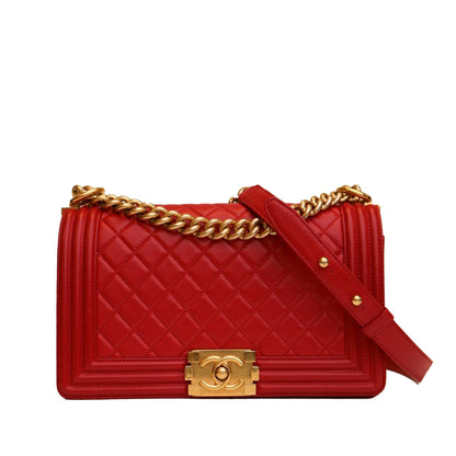 Chanel Medium Boy Flap Bag (SHG-5hHM2a)