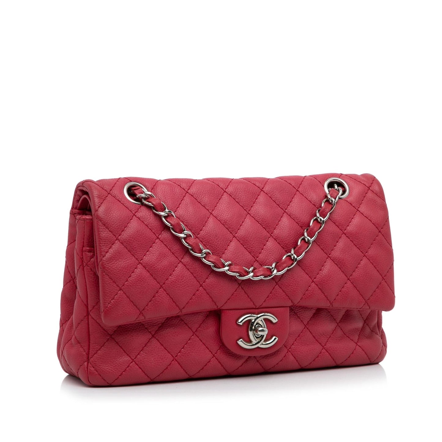 Chanel Medium Classic Caviar Double Flap (SHG-ljW1st)