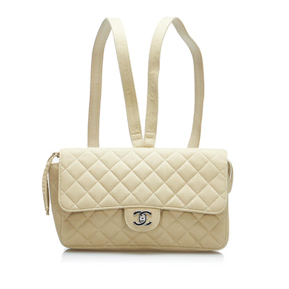 Chanel Medium Classic Jersey Double Flap (SHG-Zk5lEO)