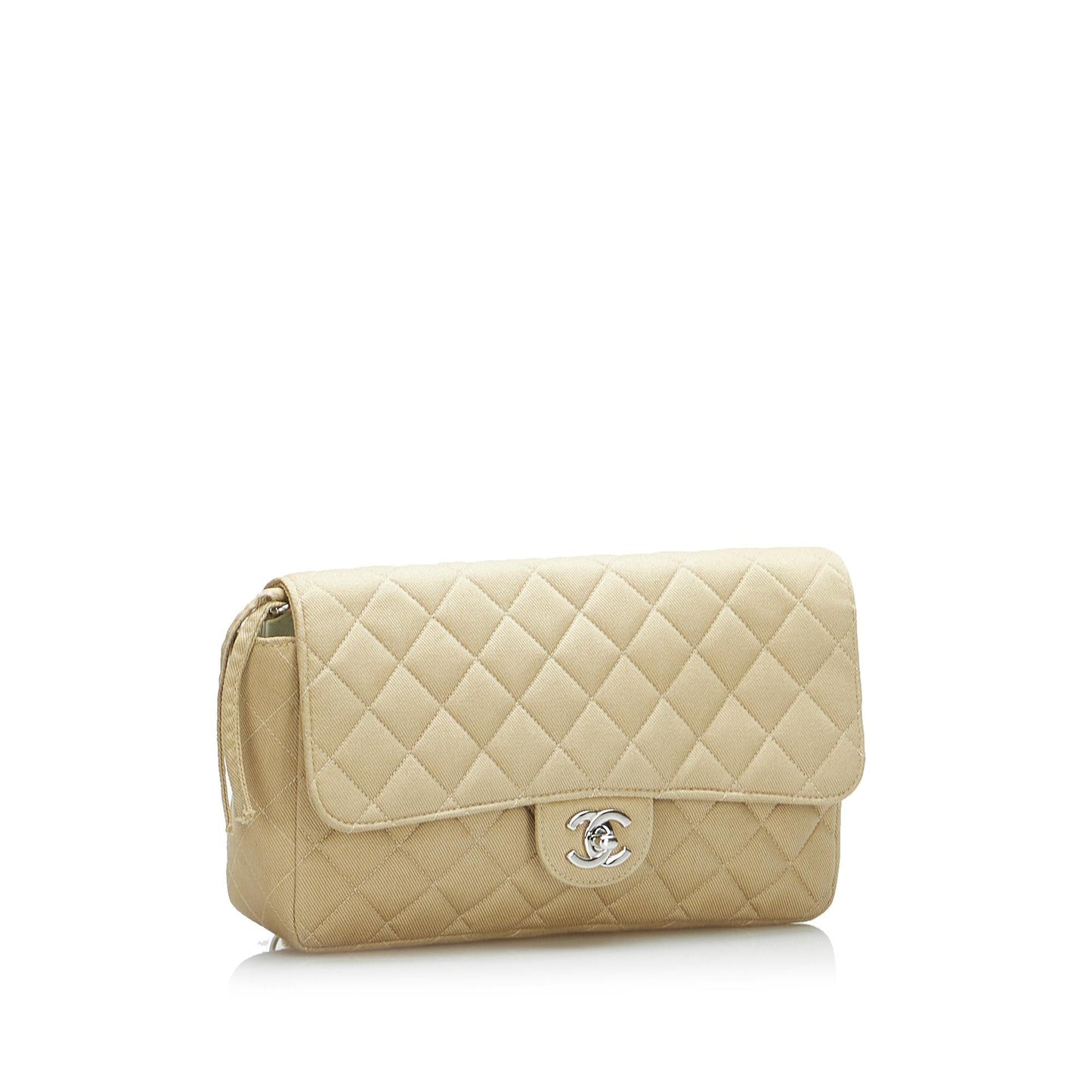 Chanel Medium Classic Jersey Double Flap (SHG-Zk5lEO)