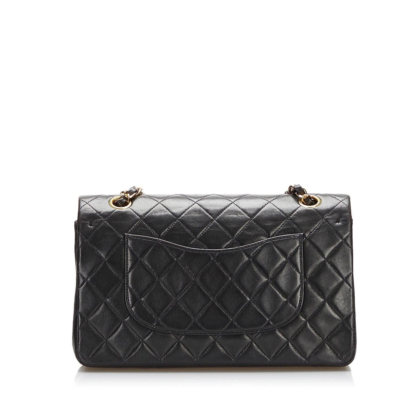 Chanel Medium Classic Lambskin Double Flap Bag (SHG-37067)