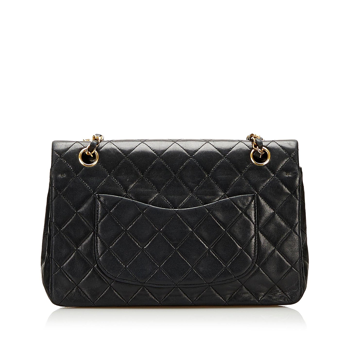 Chanel Medium Classic  Lambskin Double Flap (SHG-36031)