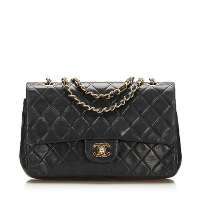 Chanel Medium Classic  Lambskin Double Flap (SHG-36031)