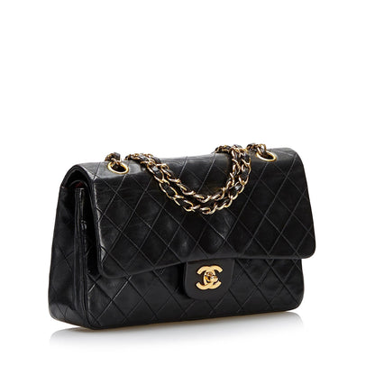 Chanel Medium Classic Lambskin Double Flap (SHG-36769)