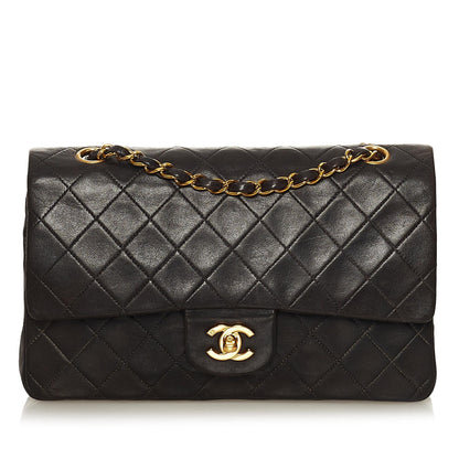 Chanel Medium Classic Lambskin Double Flap (SHG-37063)