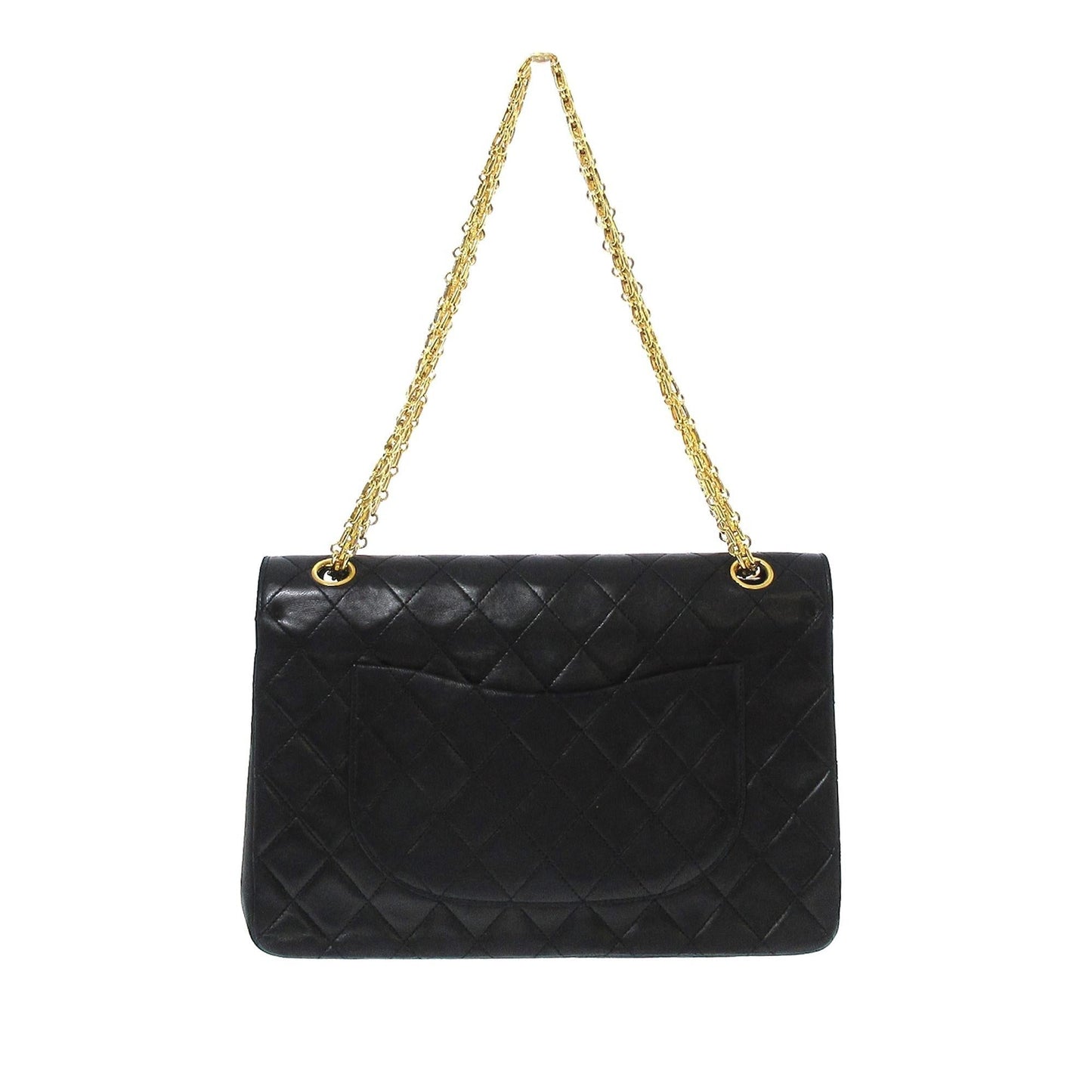 Chanel Medium Classic Lambskin Double Flap (SHG-36958)