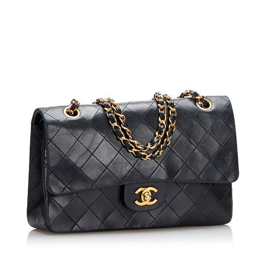 Chanel Medium Classic Lambskin Double Flap (SHG-37065)