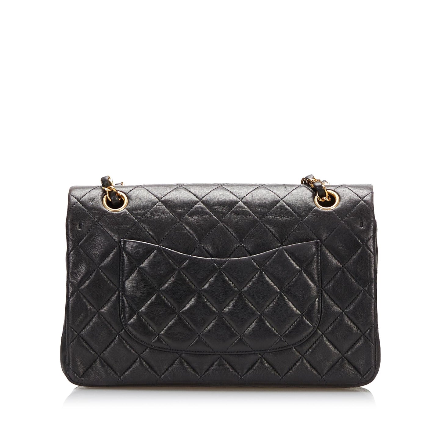 Chanel Medium Classic Lambskin Double Flap (SHG-37068)