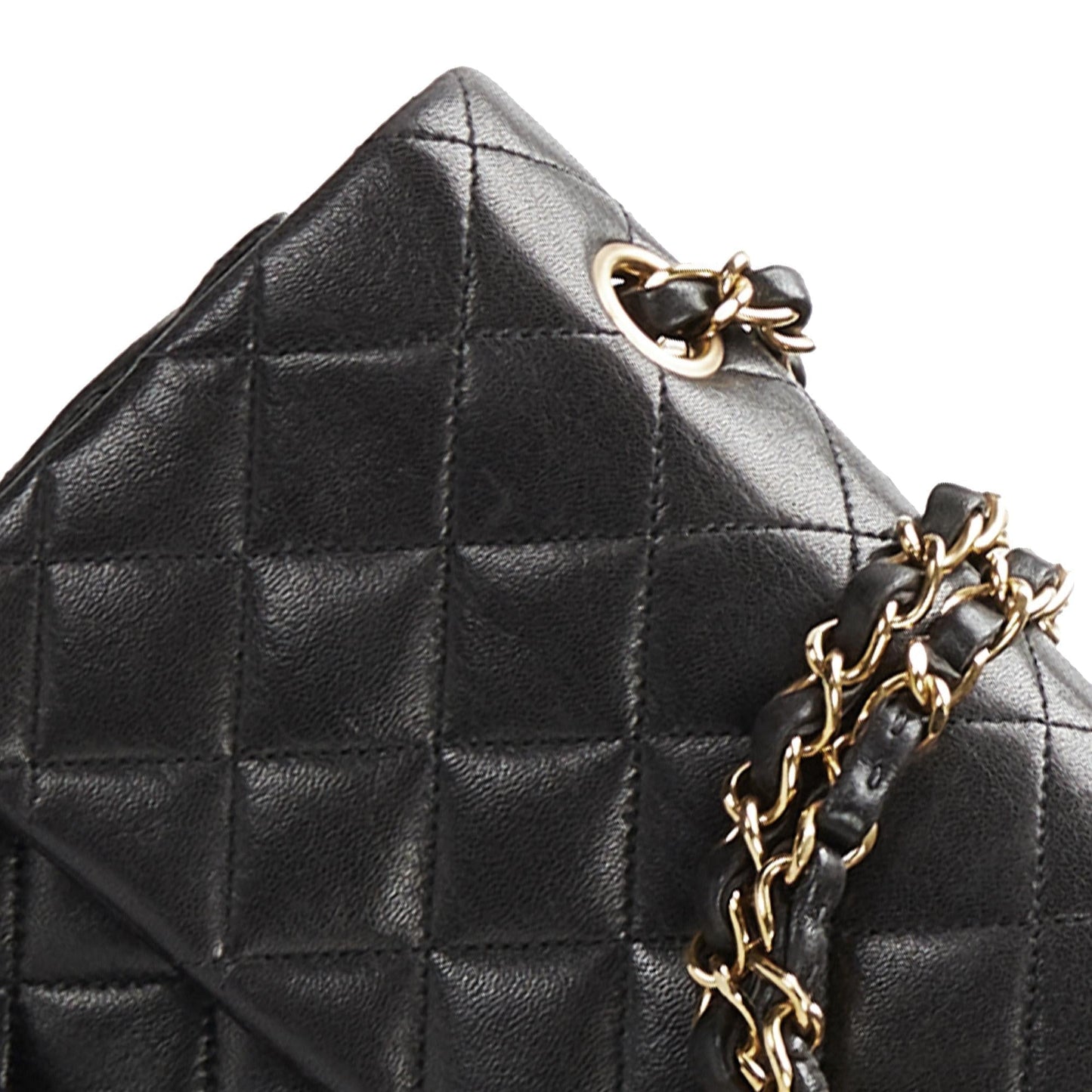 Chanel Medium Classic Lambskin Double Flap (SHG-37068)