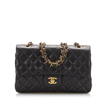 Chanel Medium Classic Lambskin Double Flap (SHG-37068)