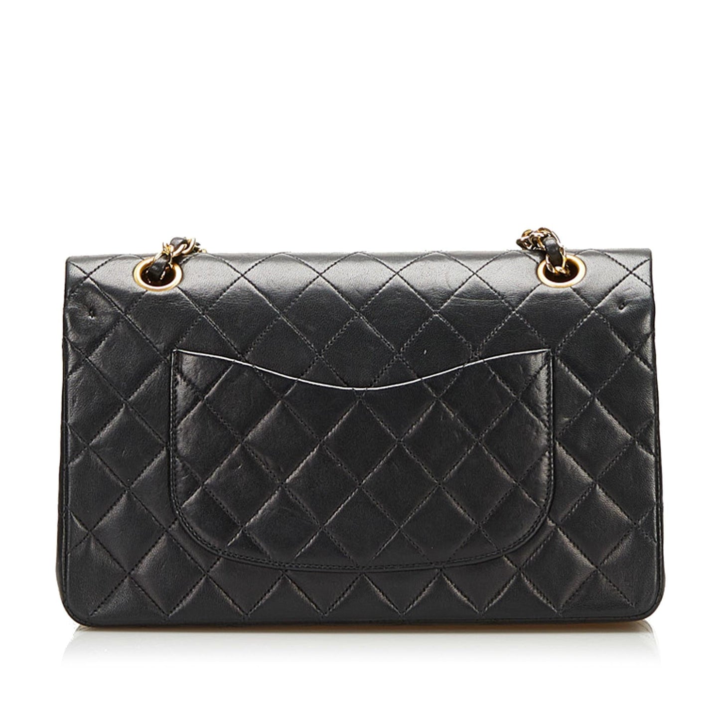 Chanel Medium Classic Lambskin Double Flap (SHG-47THwS)