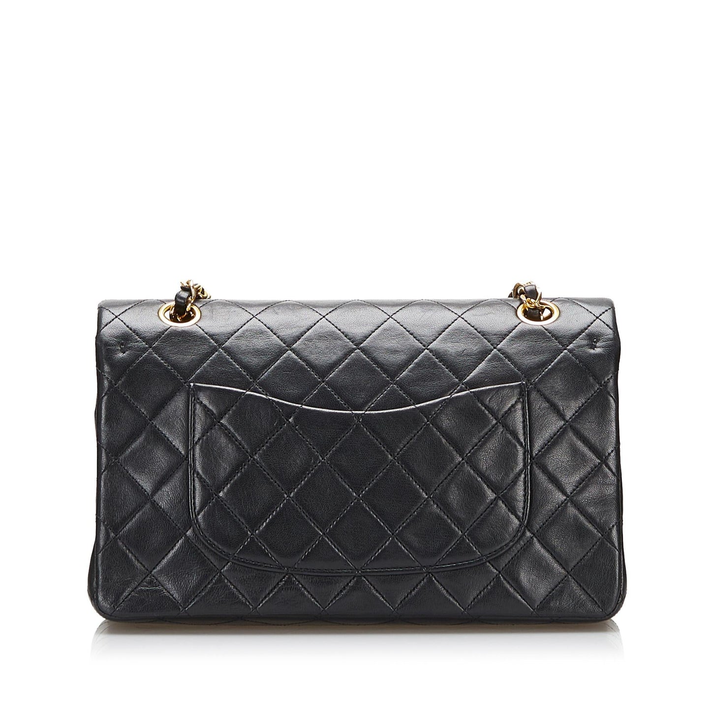 Chanel Medium Classic Lambskin Double Flap (SHG-6lkMlh)