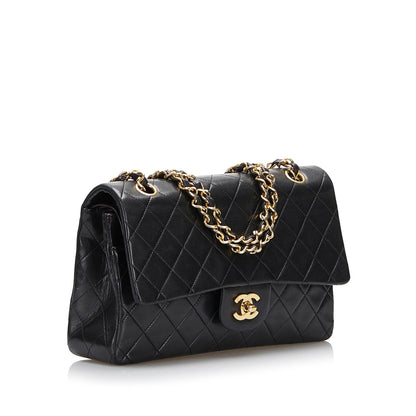 Chanel Medium Classic Lambskin Double Flap (SHG-6lkMlh)