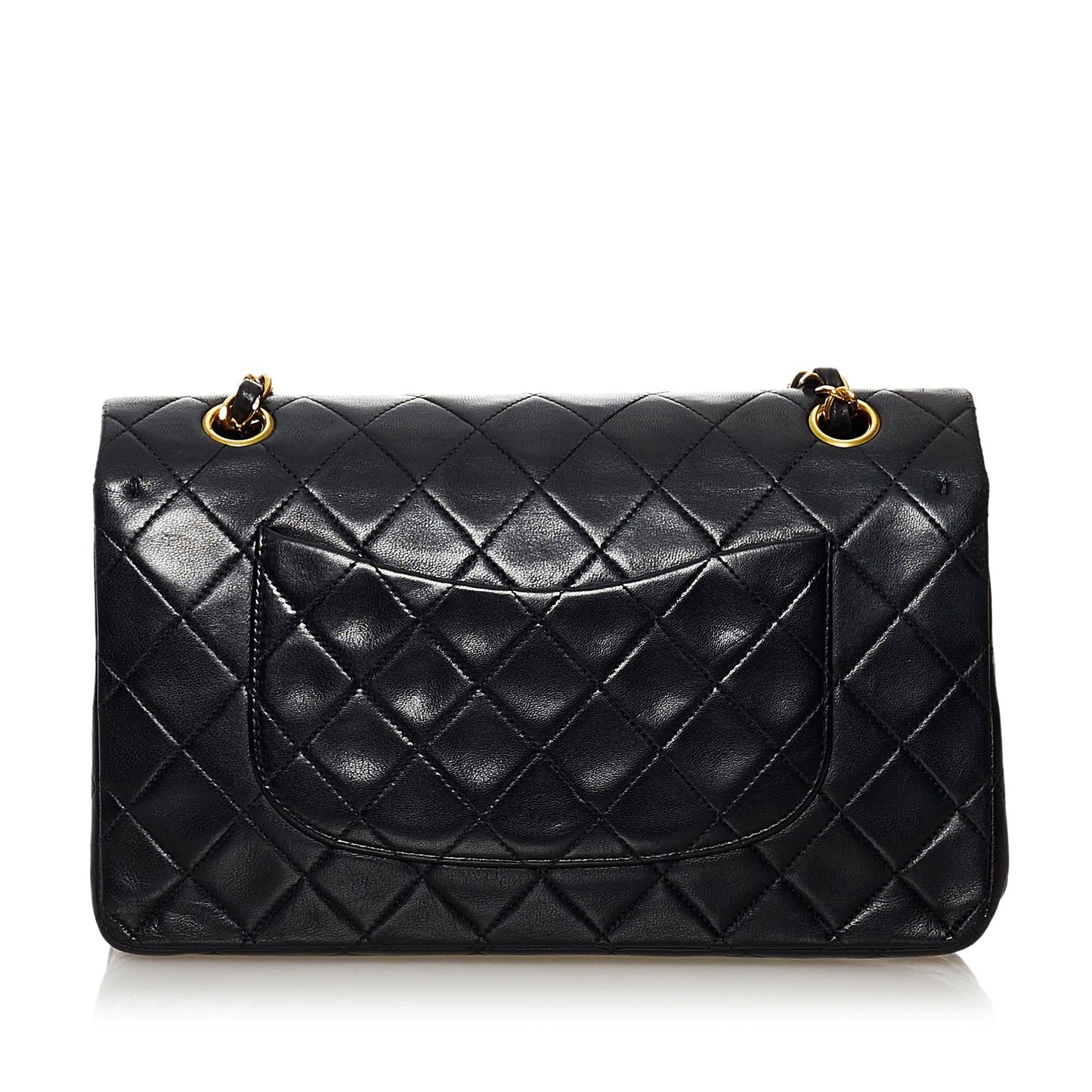 Chanel Medium Classic Lambskin Double Flap (SHG-2ICQmw)