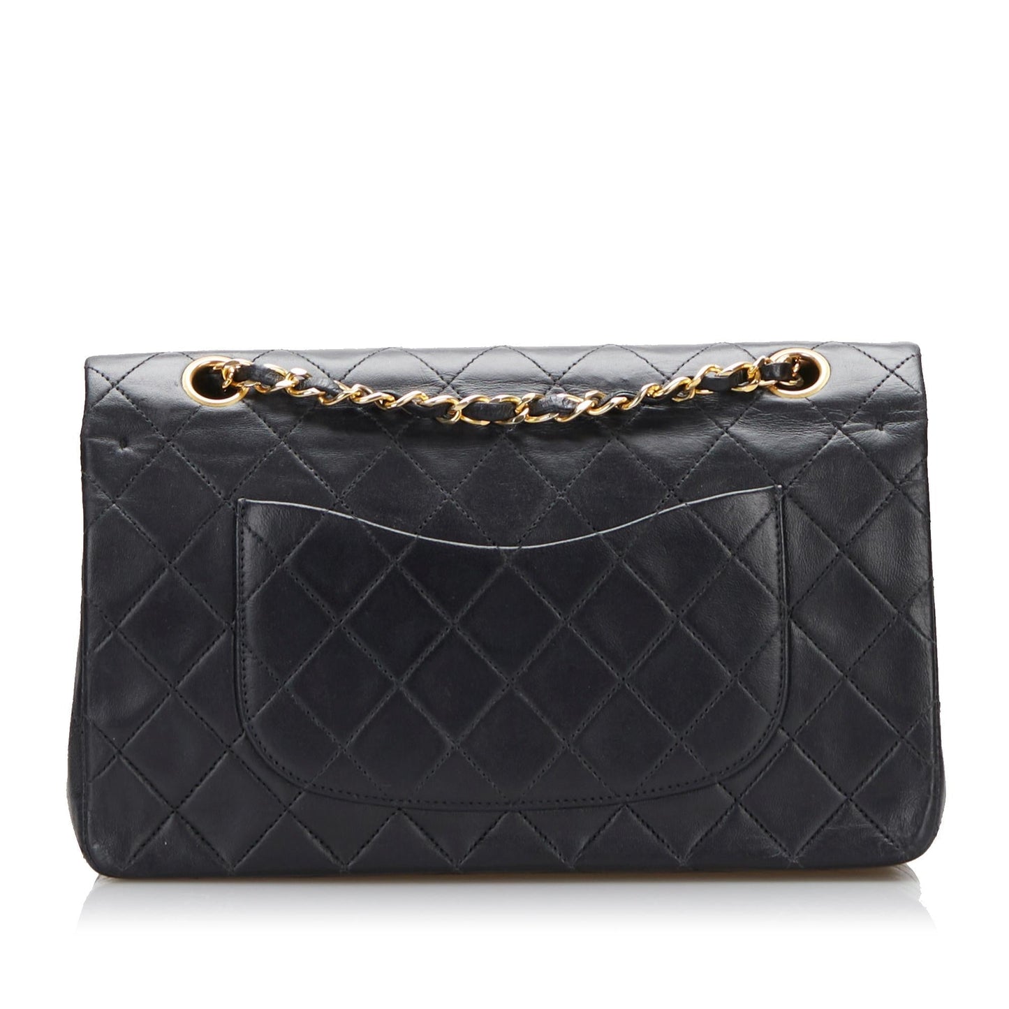 Chanel Medium Classic Lambskin Double Flap (SHG-IvJ7at)