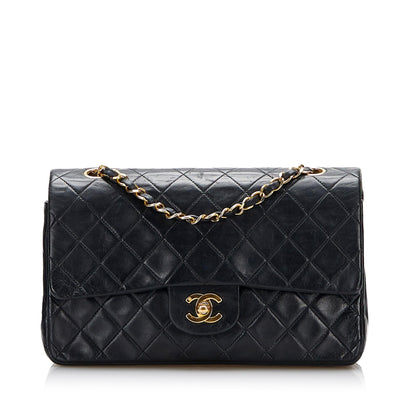 Chanel Medium Classic Lambskin Double Flap (SHG-Z7N1wd)