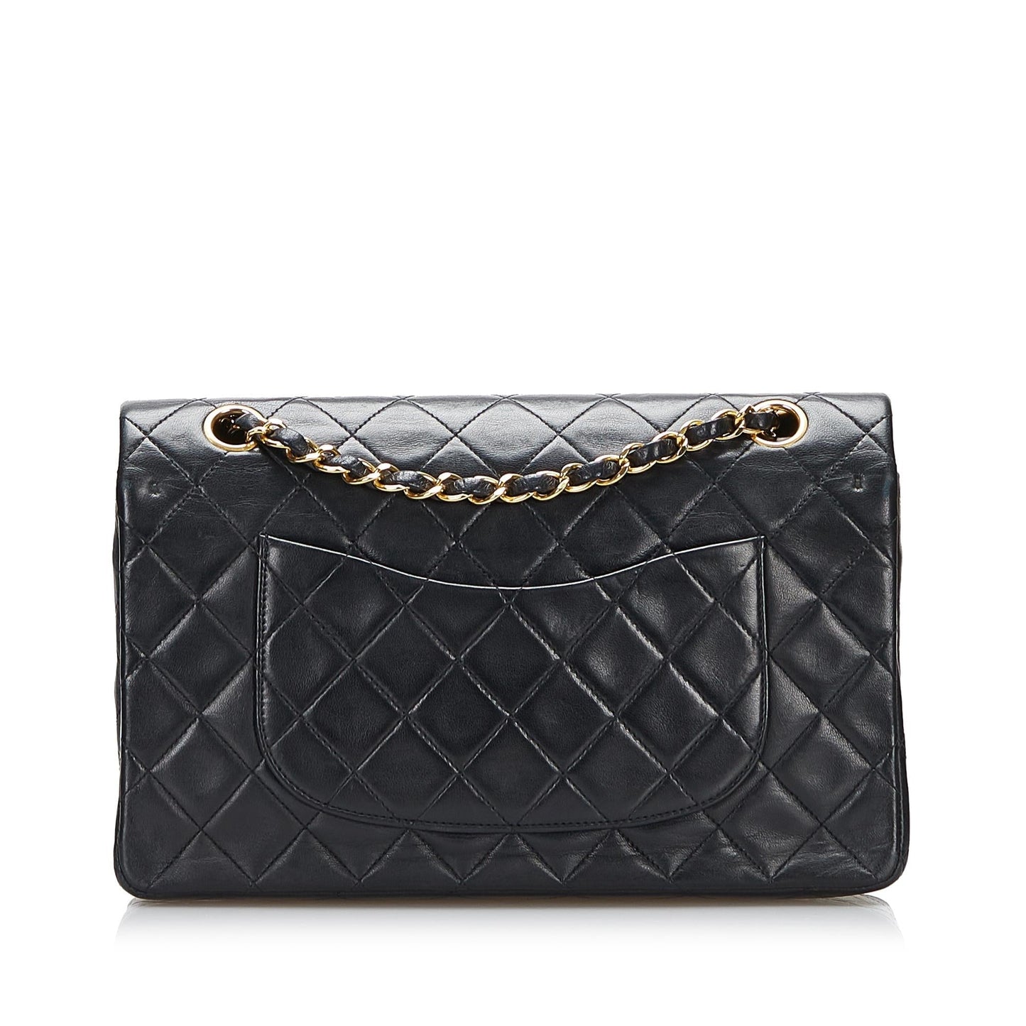 Chanel Medium Classic Lambskin Double Flap (SHG-n7ZF5j)