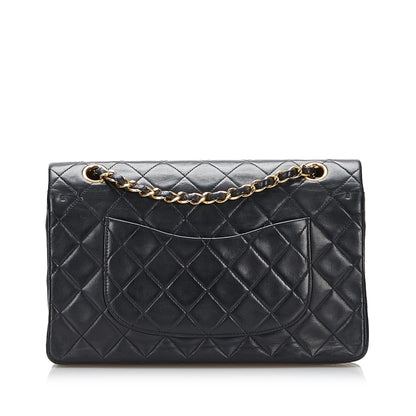 Chanel Medium Classic Lambskin Double Flap (SHG-n7ZF5j)