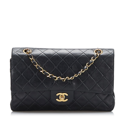 Chanel Medium Classic Lambskin Double Flap (SHG-ZDppOH)