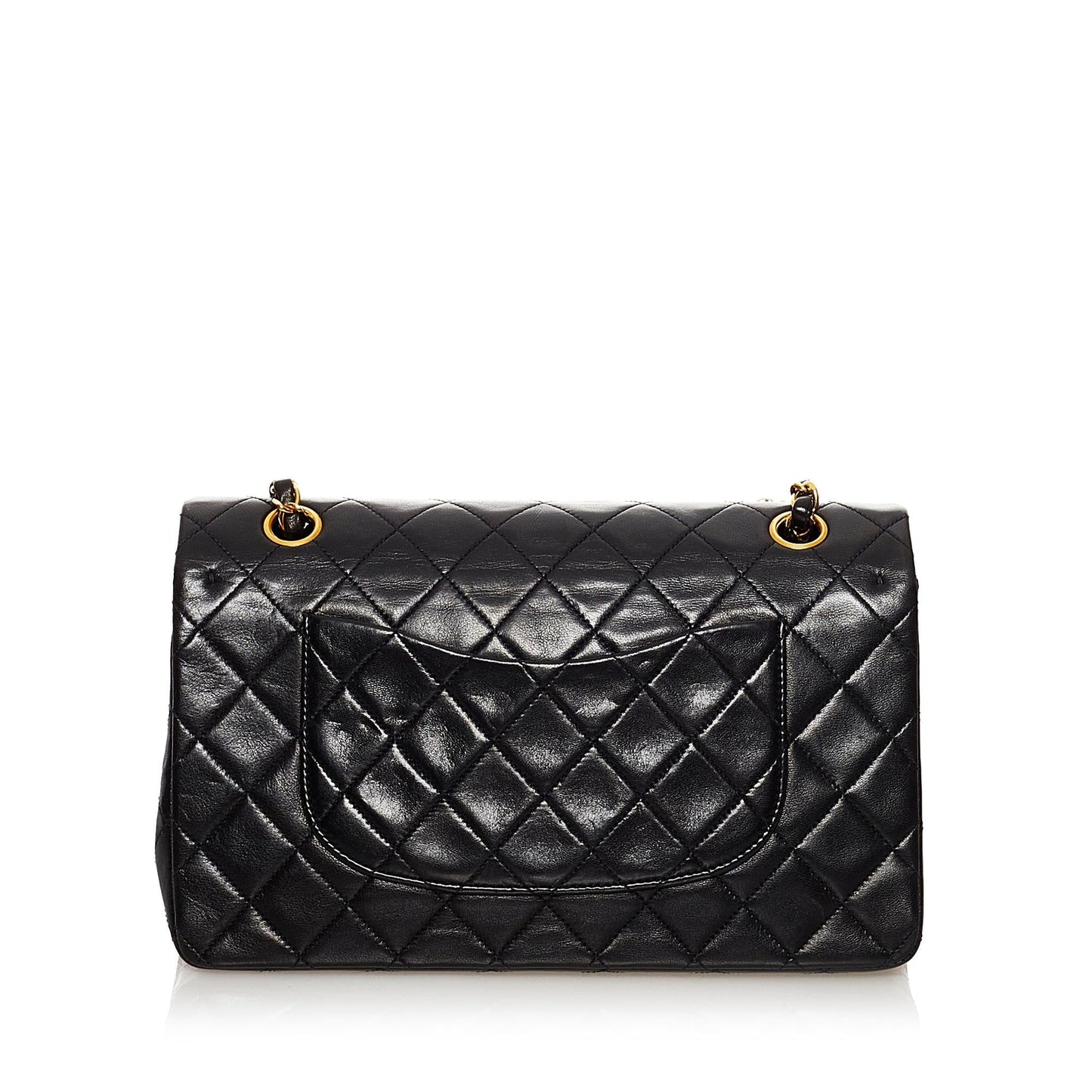 Chanel Medium Classic Lambskin Double Flap (SHG-GlwoII)