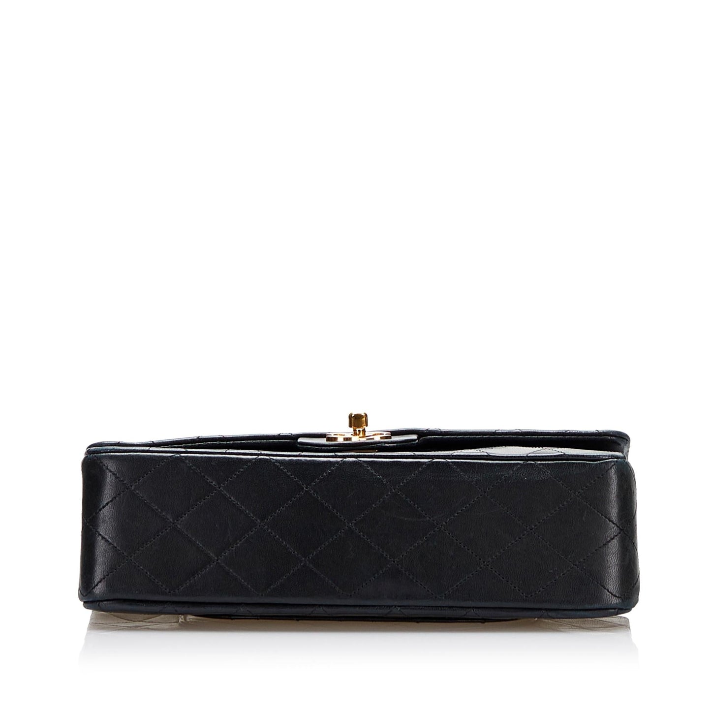 Chanel Medium Classic Lambskin Double Flap (SHG-YOEFpa)