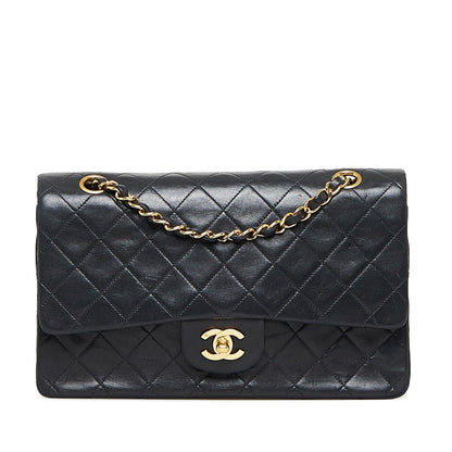 Chanel Medium Classic Lambskin Double Flap (SHG-mGWTZi)