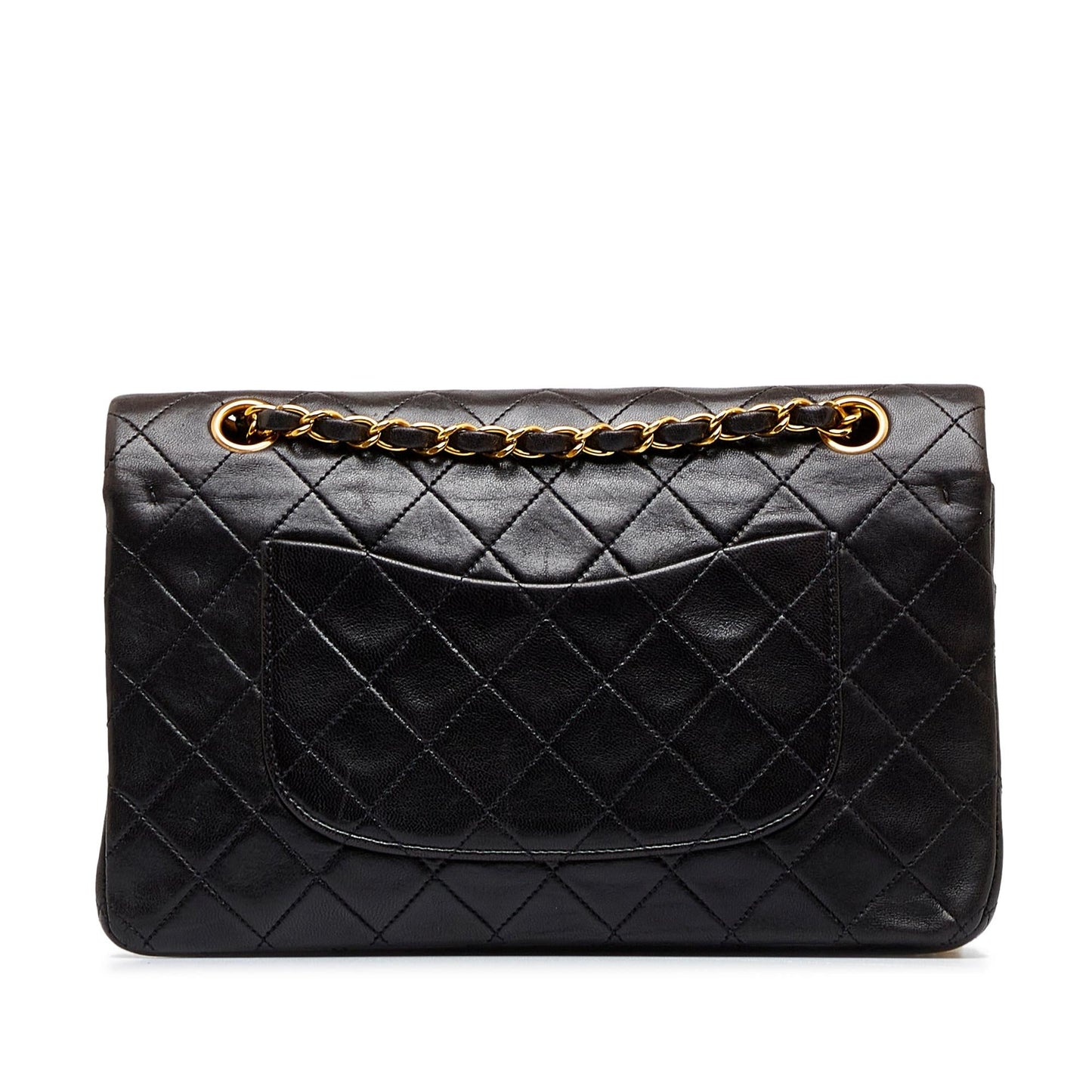 Chanel Medium Classic Lambskin Double Flap (SHG-VS5eDE)