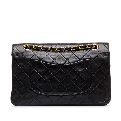 Chanel Medium Classic Lambskin Double Flap (SHG-VS5eDE)