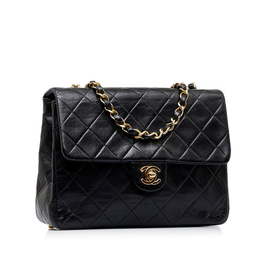 Chanel Medium Classic Lambskin Single Flap Bag (SHG-puFpTM)