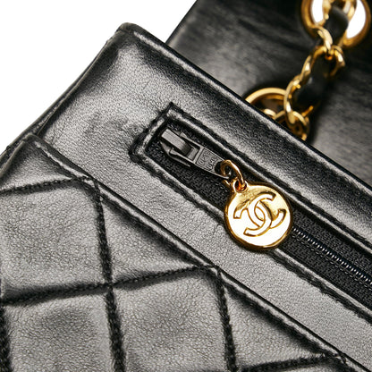 Chanel Medium Classic Lambskin Single Flap (SHG-wsGGOz)